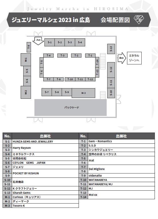 会場レイアウト